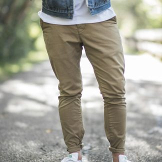 Ryanroque Men's Straight Fit Chino Pants — Cotton Twill